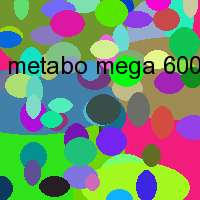 metabo mega 600 d